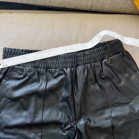 ASOS (Threadbare) Eyal PU jogger faux leather pants - Picture 7 of 10